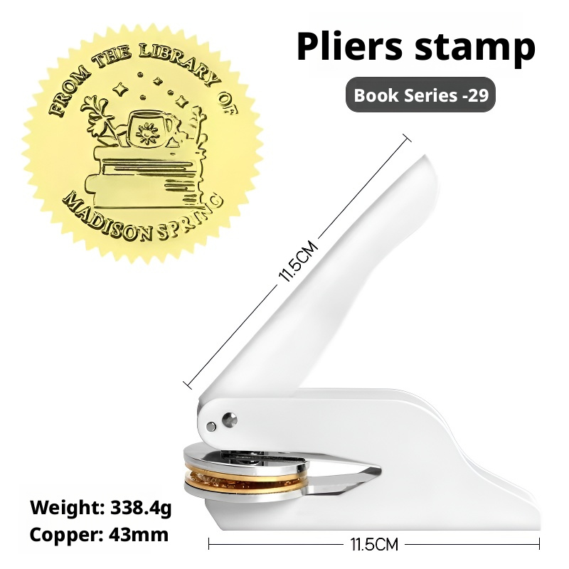 Hand pliers steel printing embossing machine