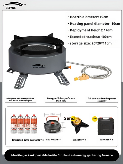 Outdoor portable gas stove