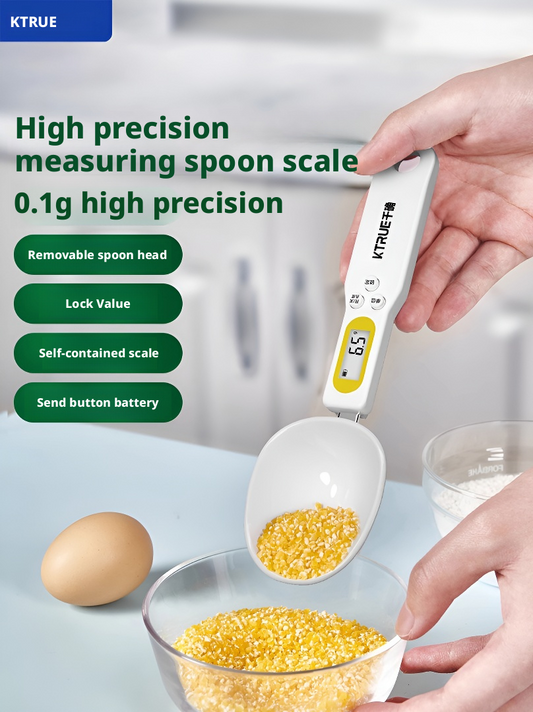 Electronic weighing spoon