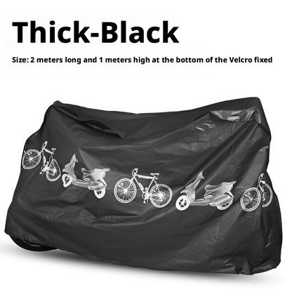 Bicycle raincoat cover