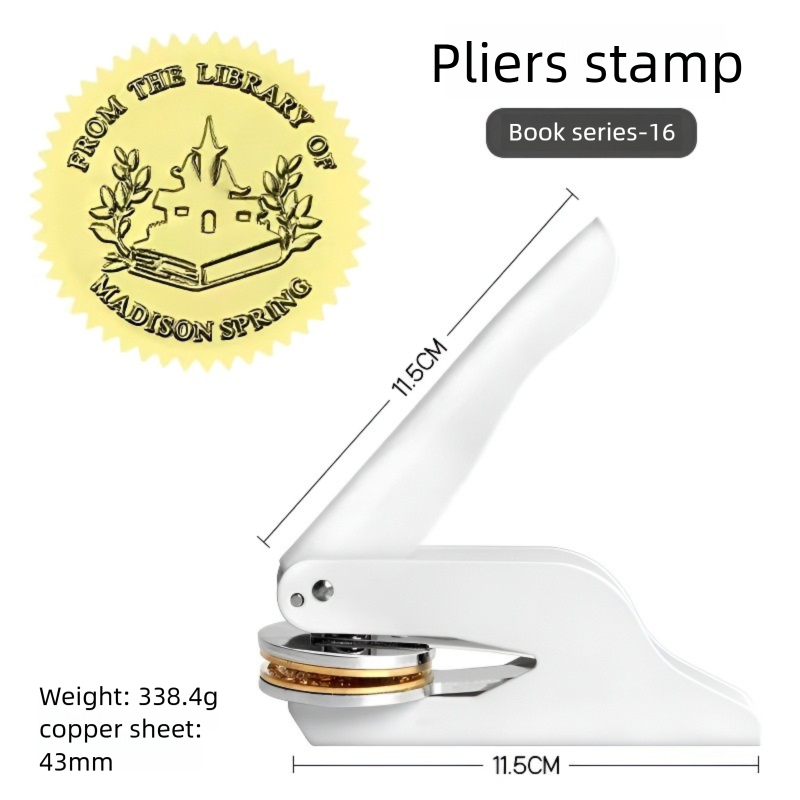 Hand pliers steel printing embossing machine