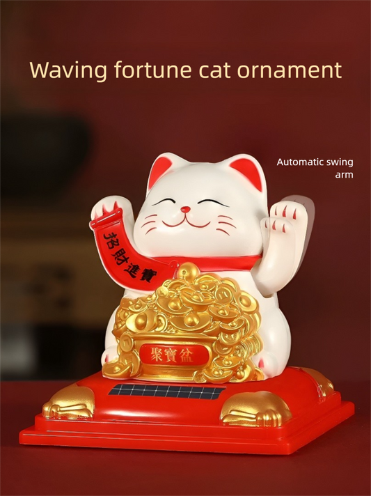 Feng Shui lucky cat ornaments