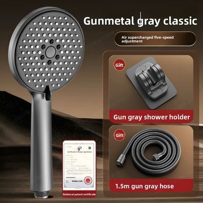 Household shower head set