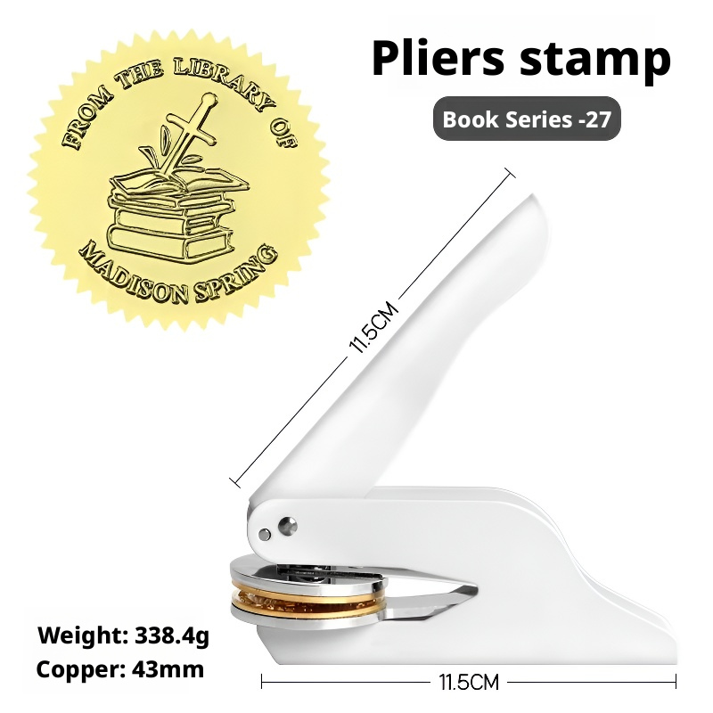 Hand pliers steel printing embossing machine