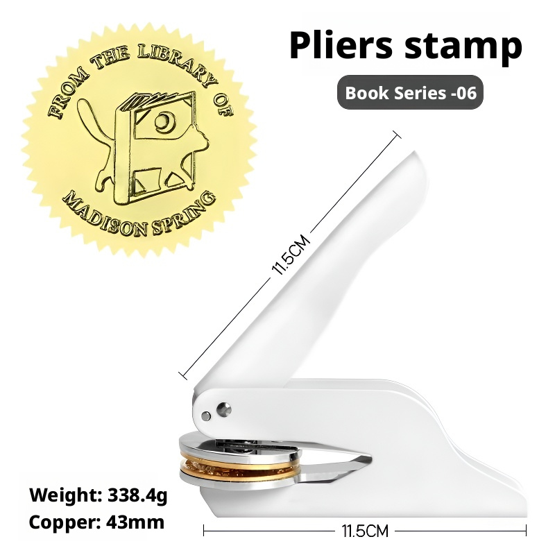 Hand pliers steel printing embossing machine