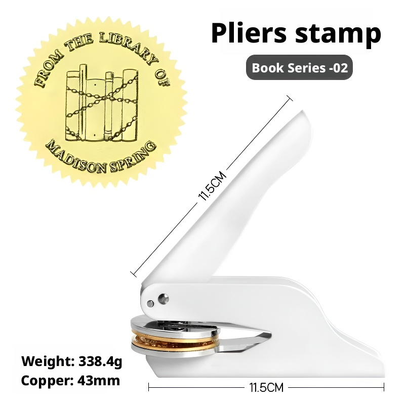 Hand pliers steel printing embossing machine