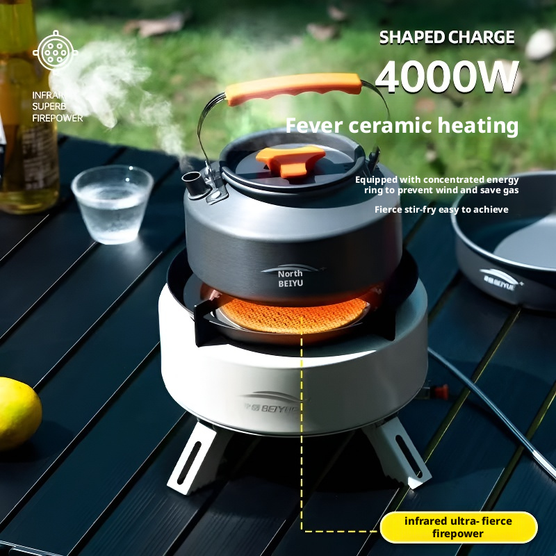 Outdoor portable gas stove