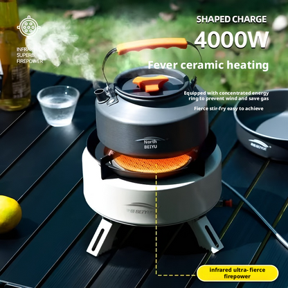 Outdoor portable gas stove