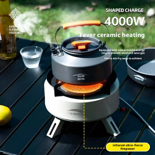 Outdoor portable gas stove