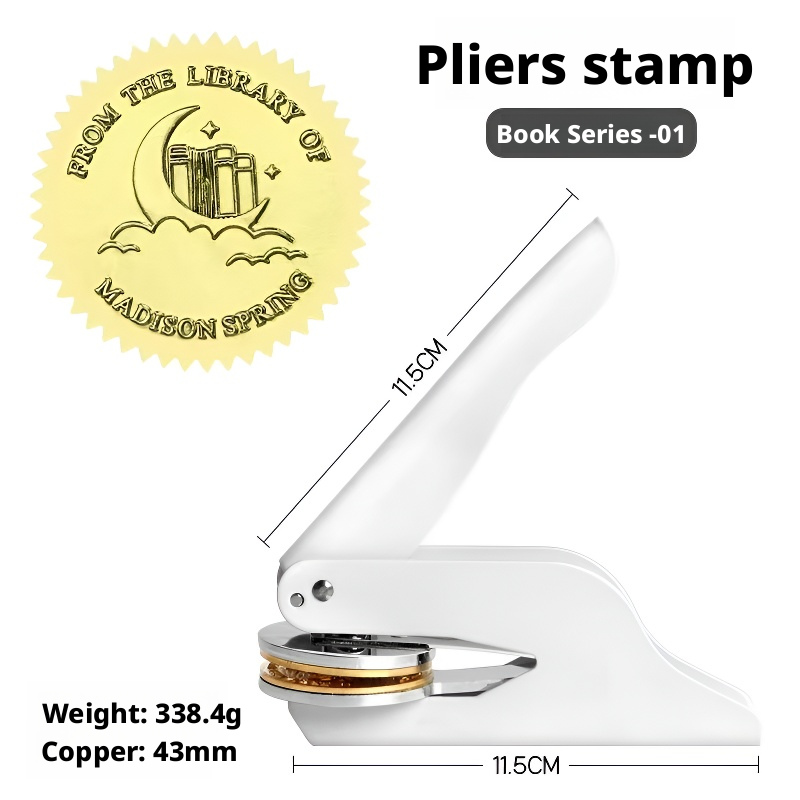 Hand pliers steel printing embossing machine