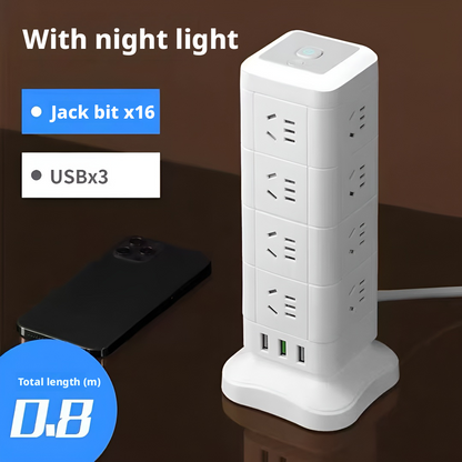 Multi-functional home office plug-in