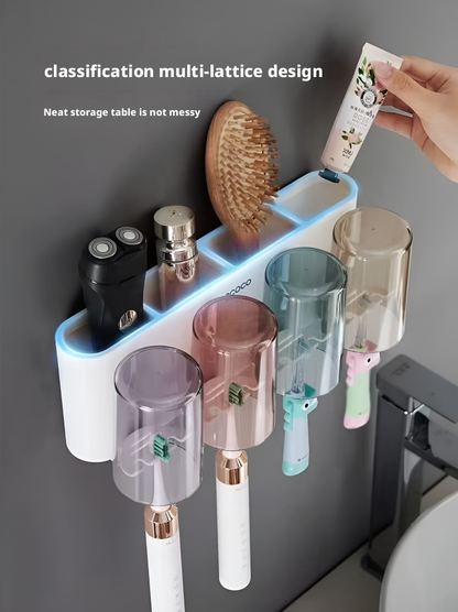 Household toothbrush holder