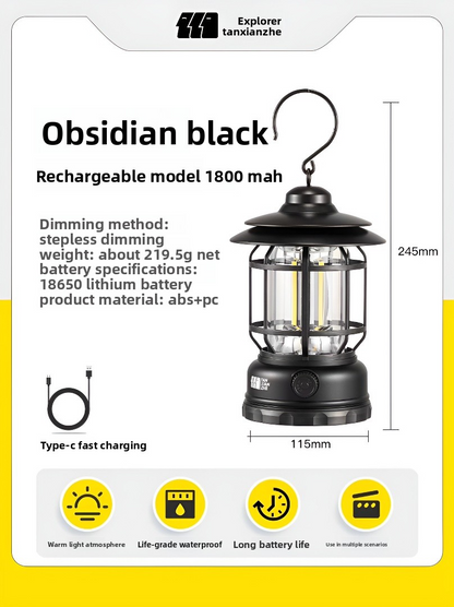 Outdoor camping lights