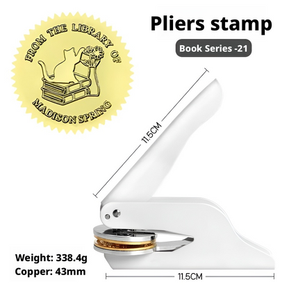 Hand pliers steel printing embossing machine