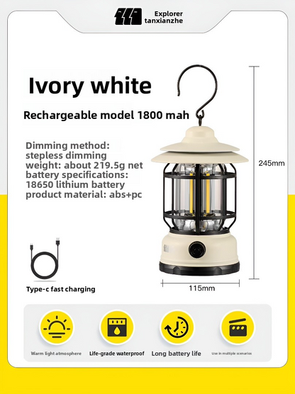 Outdoor camping lights