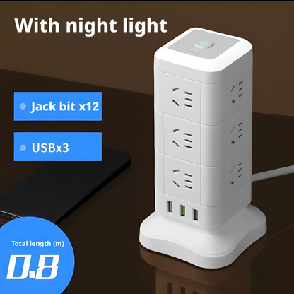 Multi-functional home office plug-in