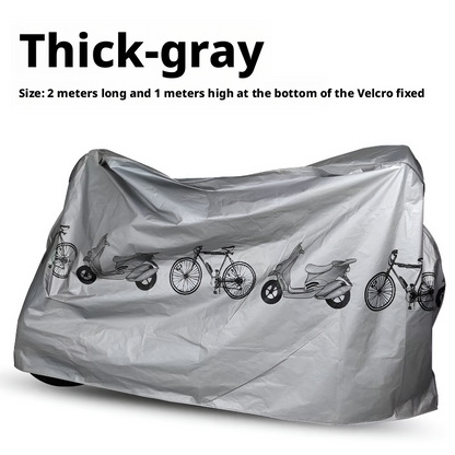 Bicycle raincoat cover