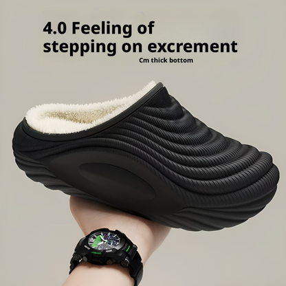 Waterproof plush warm shoes