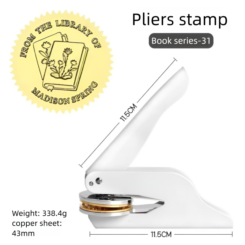 Hand pliers steel printing embossing machine