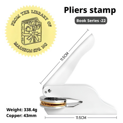 Hand pliers steel printing embossing machine