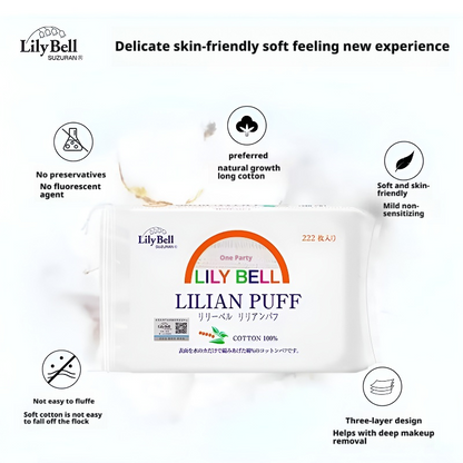 Pure cotton makeup remover cotton