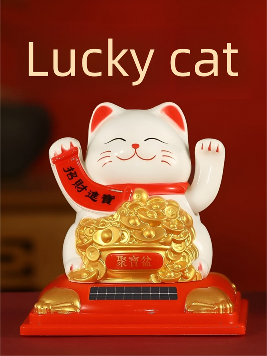 Feng Shui lucky cat ornaments