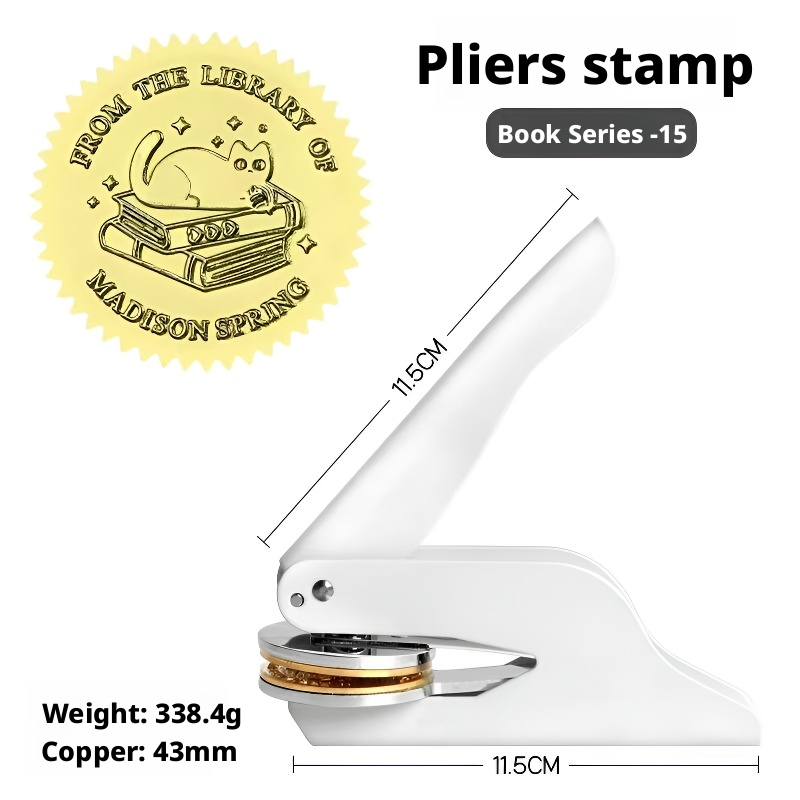 Hand pliers steel printing embossing machine