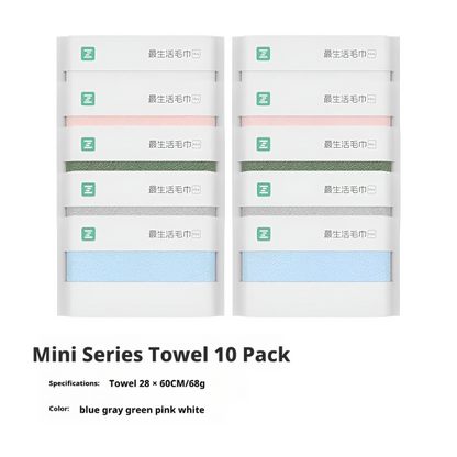 Household bath towel and face towel